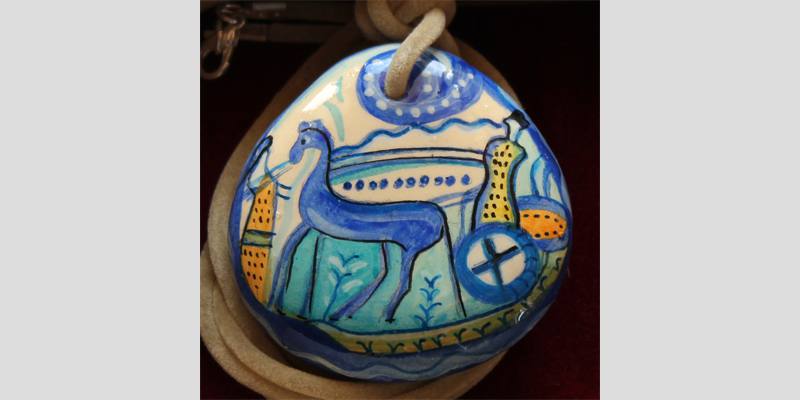 Hand painted stones - pendants